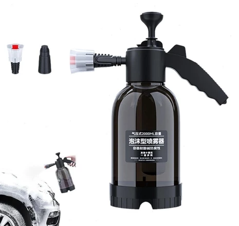 SnowFan - Pulverizador de Espuma Manual para Veículos [BÔNUS - 2x Bicos Extras]