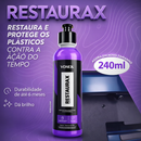 KIT Restaurax 240ml Vonixx e Aplicador de espuma zacs Restaurador e Revitalizador de Plásticos Internos e Externos