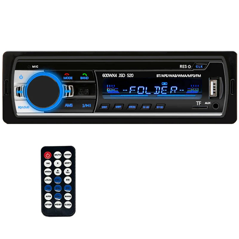 Rádio MP3 Automotivo Bluetooth
