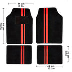 Tapetes Automotivos Universais - Kit 4 Peças